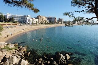 Cala de les dones i platja de Torre Valentina en Sant Antoni de Calonge Playas de ensueño en la Costa Brava