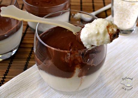 NATILLAS CASERAS DE DOS SABORES natillas caseras