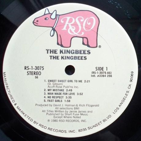 The Kingbees -The Kingbees Lp 1980
