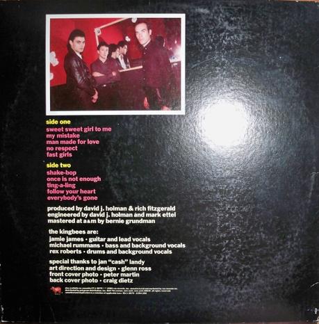 The Kingbees -The Kingbees Lp 1980