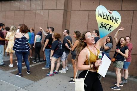 Foo Fighters  celebró por todo lo alto el regreso a la vida sin confinamiento en Nueva York