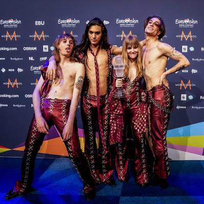 Eurovisión 2021 Maneskin Italia