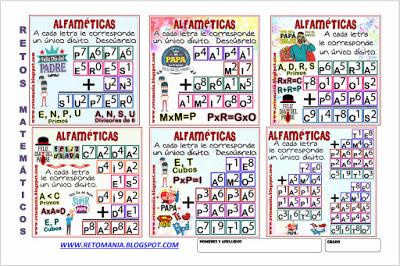 ALFAMÉTICAS : PAPÁ 2
