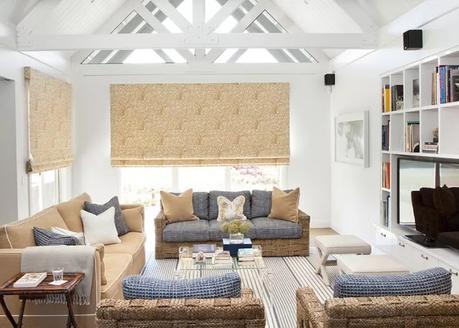 Livings en Estilo Rustico Marino