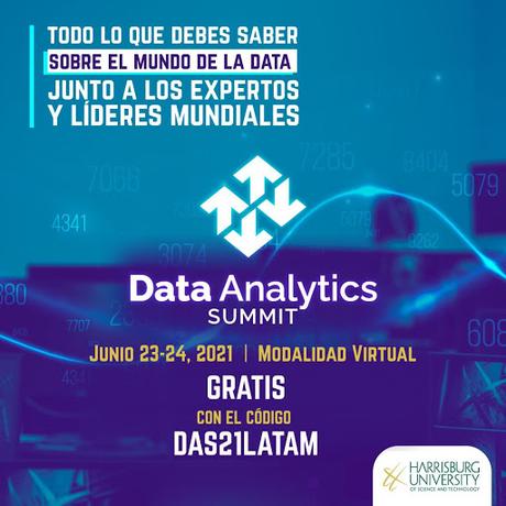 Data Analytics Summit Harrisburg University se llevará a cabo en forma virtual y gratuita para Colombia