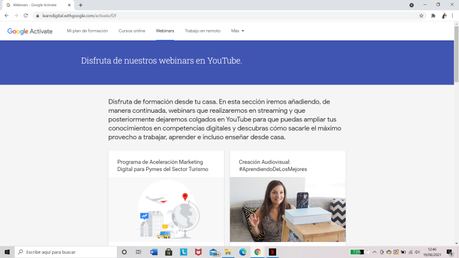 GOOGLE: 5 MANERAS DE AYUDAR A TU NEGOCIO Google Actívate: Webinars