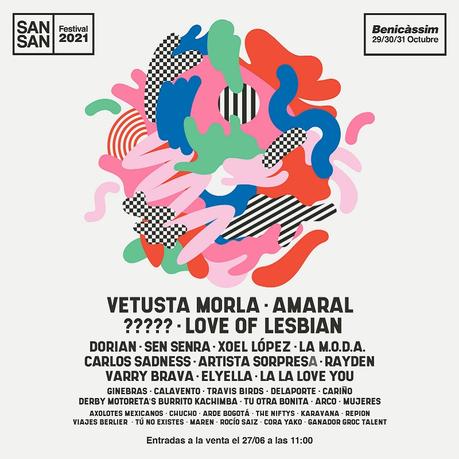 SanSan Festival 2021: cartel e información de entradas