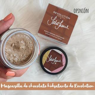 Mascarilla hidratante CHOCOLATE de Revolution