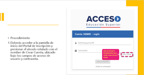 Presentación (ppt) para apoyar proceso de Inscripción de la Prueba de Transición Universitaria.