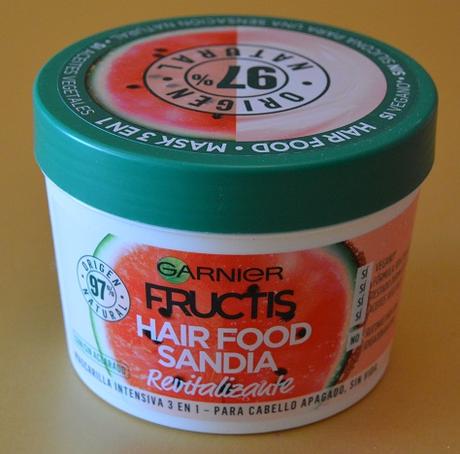 La gama revitalizante de Sandía de la línea “Fructis Hair Food” de GARNIER