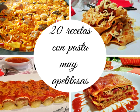 20 RECETAS CON PASTA MUY APETITOSAS 20 RECETAS CON PASTA MUY APETITOSAS