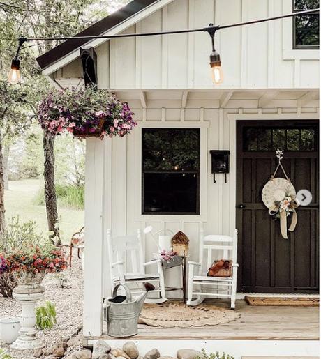 Accesos a Viviendas, en Estilo Rustico