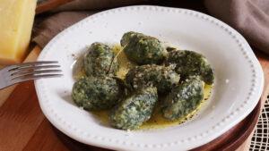 malfatti ñoqui espinaca ricotta queso