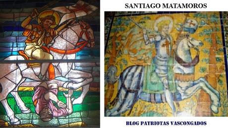 santiago matamoros mosaico vidriera