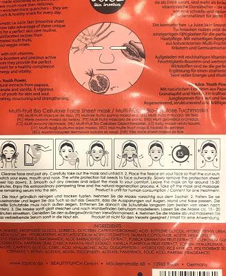 La Juice. Skin Smothies. Youth Power.