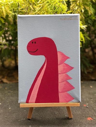 Los lienzos dinosaurianos de Elaine Chang