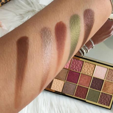 Paleta Courage de Revolution: Info, swatches y 3 looks con ella 06
