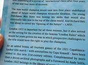 Lasker, Capablanca Alekhine ganar tiempos revueltos (81)