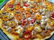 Pizza mince thin pizza fina بيزا رقيقة