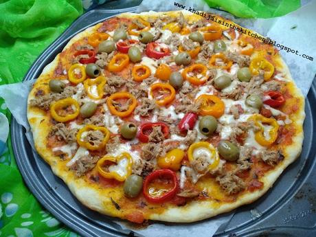 PIZZA MINCE / THIN PIZZA / PIZZA FINA / بيزا رقيقة