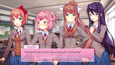 Terror psicológico en Doki Doki Literature Club Plus