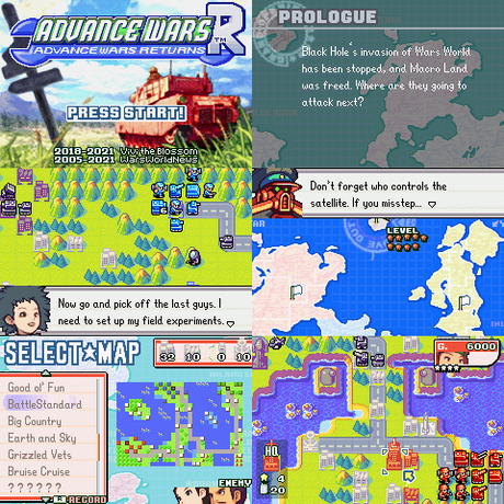 [Hack] Advance Wars Returns (Game Boy Advance)
