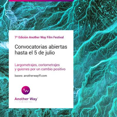 Another Way Film Festival cierra en dos semanas las convocatorias de largometrajes, cortometrajes y guiones para su séptima edición