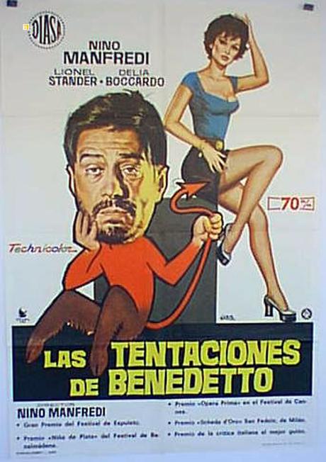 LAS TENTACIONES DE BENEDETTO - Nino Manfredi LAS TENTACIONES DE BENEDETTO - Nino Manfredi