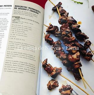 Brochetas marroquíes de asadurilla de cabrito