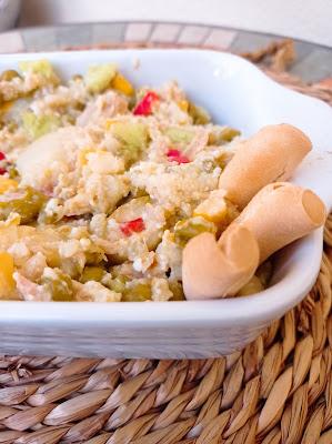 Ensaladilla sin lácteos