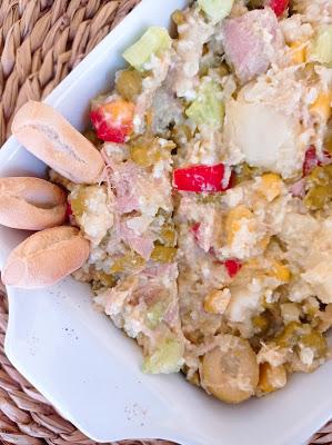 Ensaladilla sin lácteos