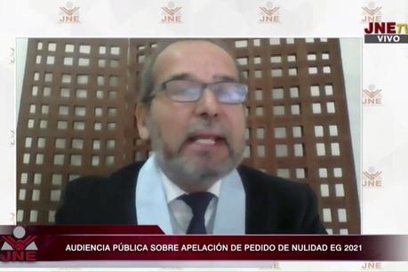 Perú Libre pide a JNE aplicar jurisprudencia en nuevas apelaciones de pedido de nulidad