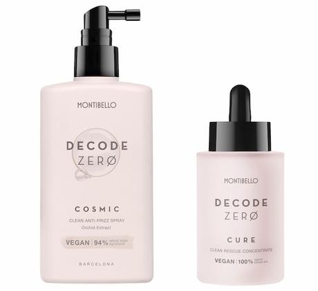 cosmetica capilar vegana Decode Zero montibello