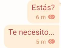 El regreso sin resolver. Marisa y Oliver