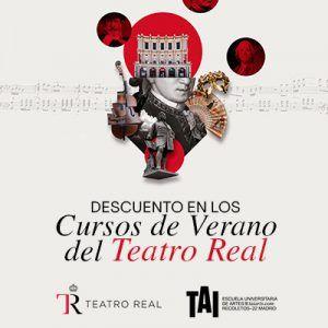 Descuentos en los cursos de verano del Teatro Real para toda la comunidad TAI