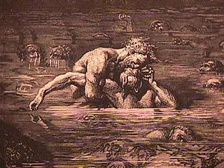 El rostro del infierno de Dante