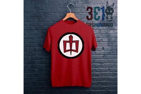 Las camisetas retro de Tres en un Burro Las camisetas retro de Tres en un Burro