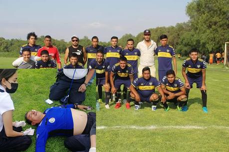 (Video) Jugadores golpean a árbitro, podría perder el ojo