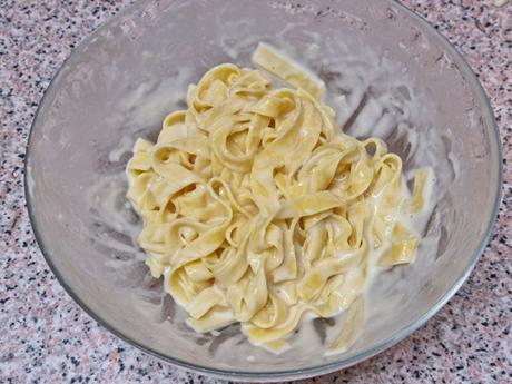 Fettucine con salsa Alfredo, receta auténtica