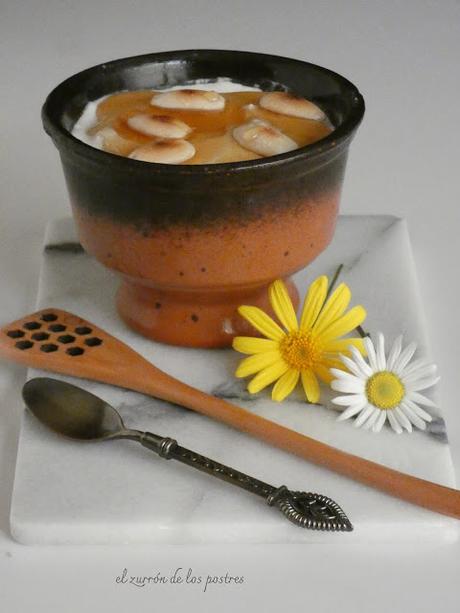 Helado de Requesón con Miel