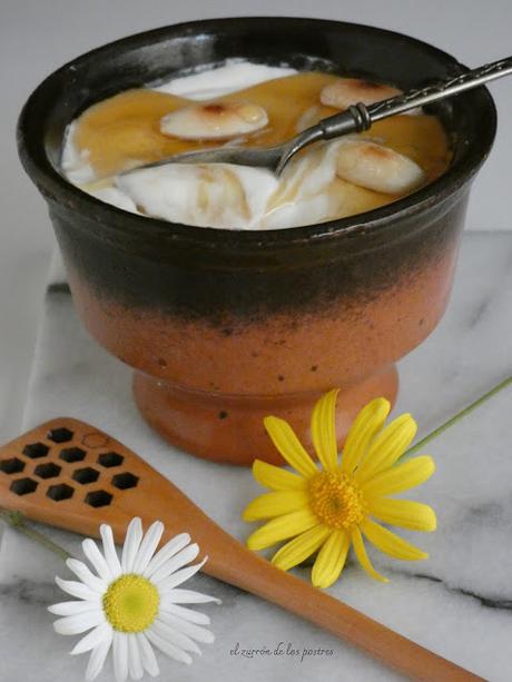 Helado de Requesón con Miel