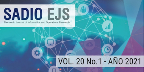 Revista electrónica de SADIO – Vol.20 Nro 1- Año 2021 Revista electrónica de SADIO – Vol.20 Nro 1- Año 2021