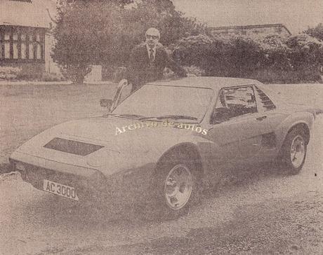 AC 3000 ME, un auto deportivo británico del año 1979