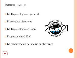 Conferencia sobre el Jaén Subterráneo Conferencia sobre el Jaén Subterráneo