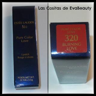 Labial Pure Color Love 320 Burning Love de Estée Lauder Labial Pure Color Love 320 Burning Love de Estée Lauder