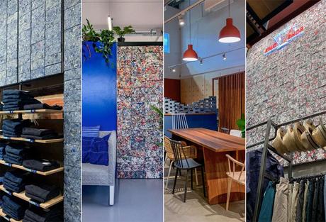 Ladrillos hechos de telas viejas 2