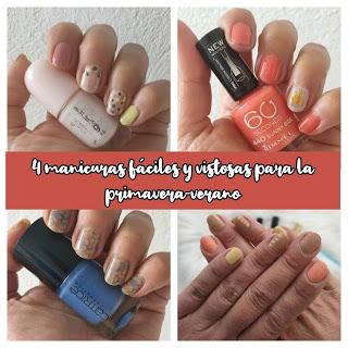 4 manicuras fáciles y vistosas para la primavera-verano