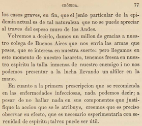 Primera acción telemédica en América Latina -1873- Primera acción telemédica en América Latina -1873-