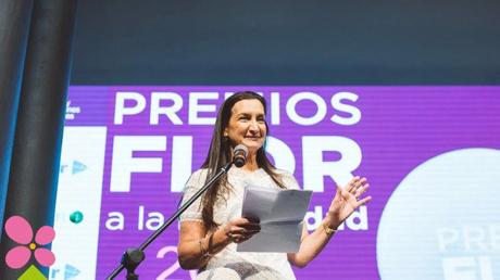 Andrea Grobocopatel presidenta de la Fundación Flor