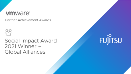 Fujitsu ganadora del Premio VMware 2021 Global Partner Social Impact Award